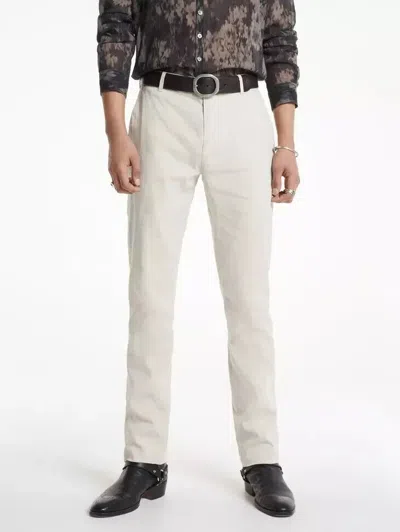 Pre-owned John Varvatos $698  Mercer Pants In Macadamia Size:46