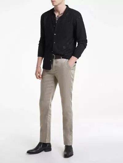 Pre-owned John Varvatos $798  Mercer Pants In Dried Sage Size: 52