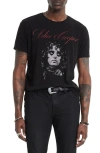 John Varvatos Man T-shirt Charcoal Size Xxl Cotton In Black