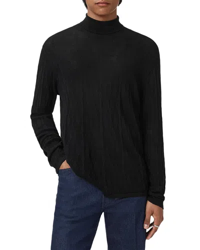 John Varvatos Alistair Turtleneck Sweater In Black