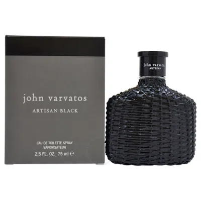 John Varvatos Artisan Black By  For Men - 2.5 oz Edt Spray In Red   / Black / Orange