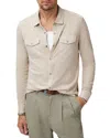 John Varvatos Men's Drew Trucker Jacket In Almond