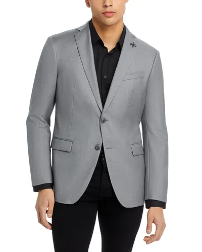 John Varvatos Basic Slim Fit Suit Jacket In Pearl Gray