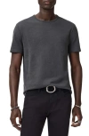 John Varvatos Blaise Wave Organic Cotton T-shirt In Gray