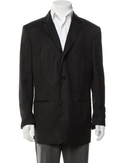 Pre-owned John Varvatos Blazer In Black