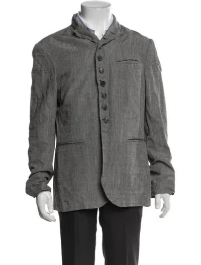 Pre-owned John Varvatos Blazer In Gray