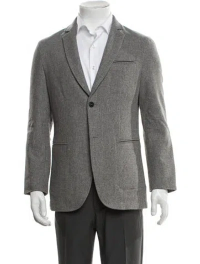 Pre-owned John Varvatos Blazer In Grey