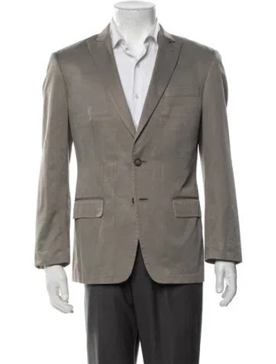 Pre-owned John Varvatos Blazer In Neutrals