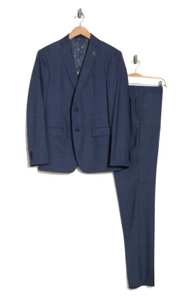 John Varvatos Bleecker Slim Fit Wool Suit In Blue