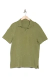 John Varvatos Bodhi Marble Wash Polo In Pistachio