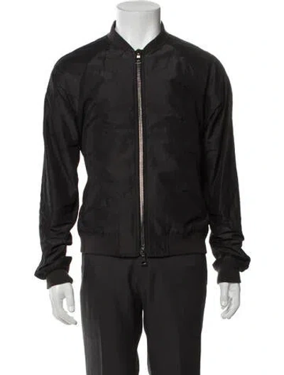 Pre-owned John Varvatos Bomber Jacket In Black