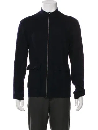 Pre-owned John Varvatos Bomber Jacket In Black