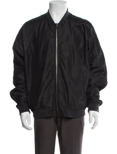 Pre-owned John Varvatos Bomber Jacket In Black