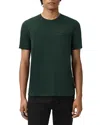 John Varvatos Bond Short Sleeve Burnout Tee In Green