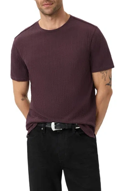 John Varvatos Brasse Crewneck T-shirt In Purple