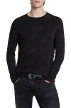 John Varvatos Bristol Regular Fit Long Sleeve Tee In Black