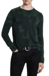 John Varvatos Bristols Long Sleeve Pima Cotton T-shirt In Green