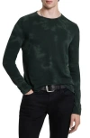 John Varvatos Bristols Long Sleeve Pima Cotton T-shirt In Seaweed