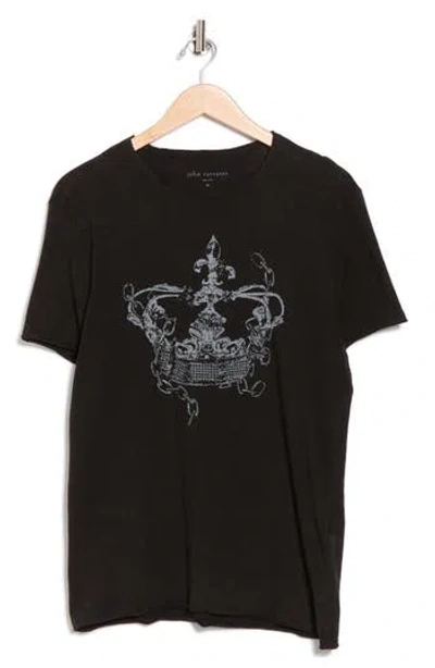 John Varvatos Broken Crown Organic Cotton Graphic T-shirt