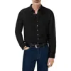 John Varvatos Bucks Button-up Shirt In Black