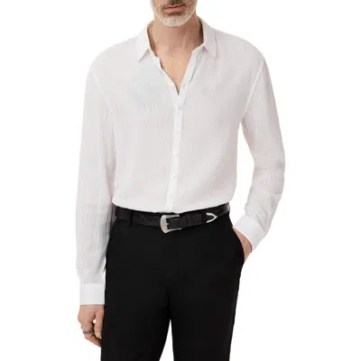 John Varvatos Bucks Button-up Shirt In Chalk