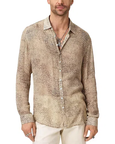 John Varvatos Bucks Shirt In Brown