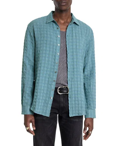JOHN VARVATOS JOHN VARVATOS BUTTON SLIM FIT SHIRT