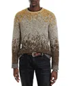 John Varvatos Cambra Alpaca Blend Sweater In Arctic Yellow