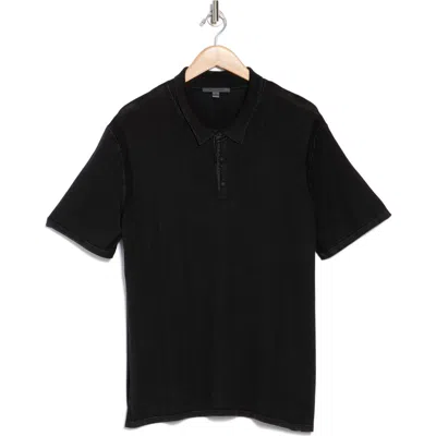 John Varvatos Canon Polo In Black