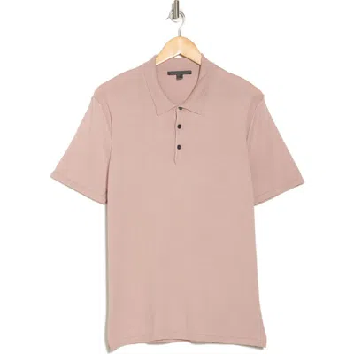 John Varvatos Canon Polo In Worn Mauve