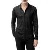 John Varvatos Carrilho Regular Fit Knit Linen Button-up Shirt In Black
