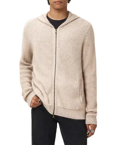 John Varvatos Catherine Cashmere Hoodie In Brown