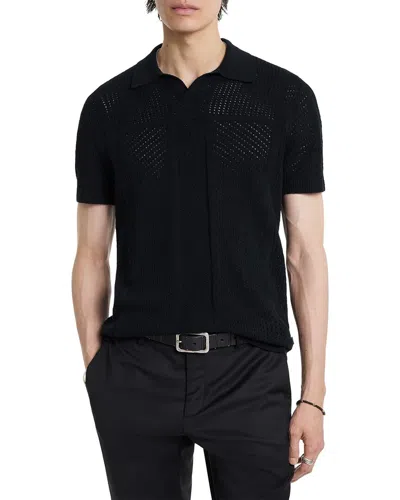 John Varvatos Chatham Regular Fit Sweater In Black