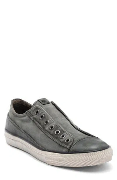 John Varvatos Classic Laceless Low Sneaker In Gray