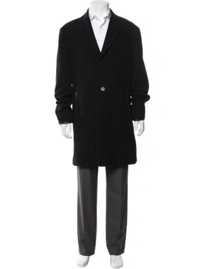 Pre-owned John Varvatos Coat In Black