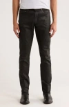 John Varvatos J702 Slim Fit Straight Leg Jeans In Black