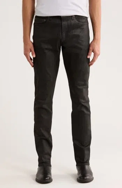 JOHN VARVATOS JOHN VARVATOS COATED SLIM FIT JEANS