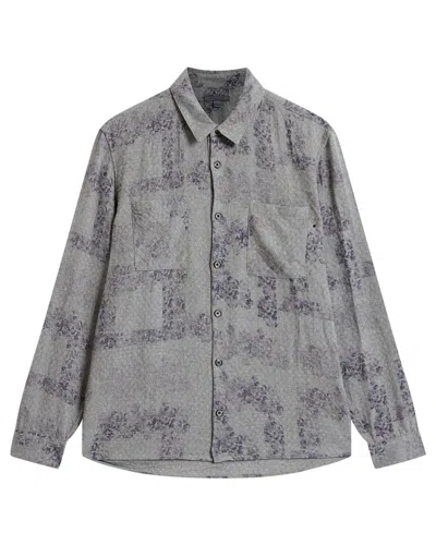 John Varvatos Cole Regular Fit Sport Shirt In Grey