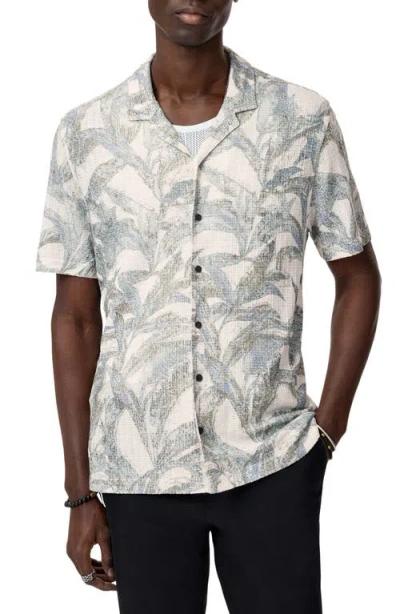 JOHN VARVATOS JOHN VARVATOS CONANT DESERT FLOWER CAMP SHIRT