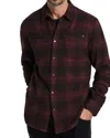 JOHN VARVATOS DARIO BRUSHED PLAID SHIRT