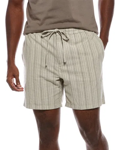 John Varvatos Daryl Drawstring Short In Neutral