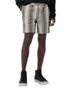 John Varvatos David Drawstring Shorts In Moss