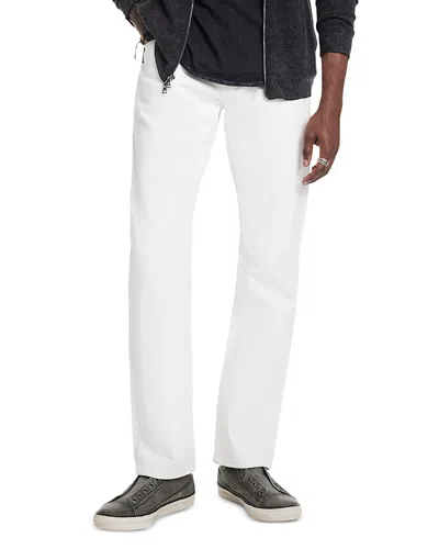John Varvatos Deacon Slim Fit Jeans In White
