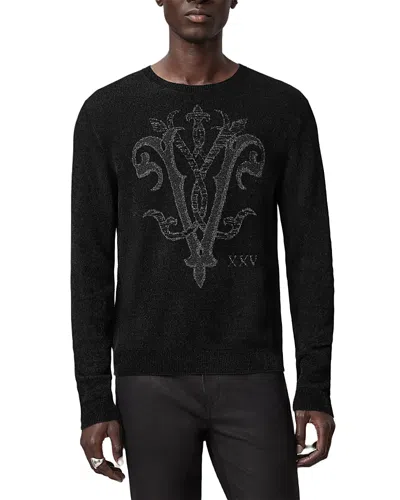 John Varvatos Delroy Anniversary Sweater In Black