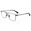John Varvatos Demo Rectangular Men's Eyeglasses Vjv191 0gun 52