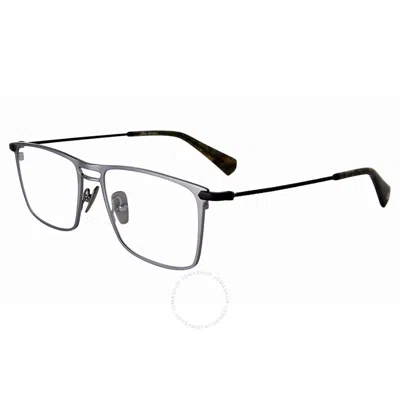 John Varvatos Demo Rectangular Men's Eyeglasses Vjv191 0gun 52 In Black