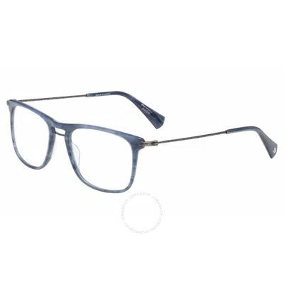 John Varvatos Demo Square Men's Eyeglasses Vjv420 0blh 52 In Blue