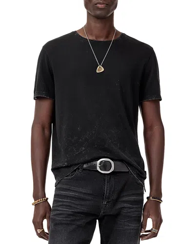 John Varvatos Devine Crew Tee In Black