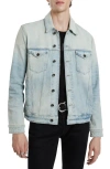 John Varvatos Marshall Western Shirt In Blue
