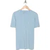 John Varvatos Enzo Marble Wash Cotton T-shirt In Blue